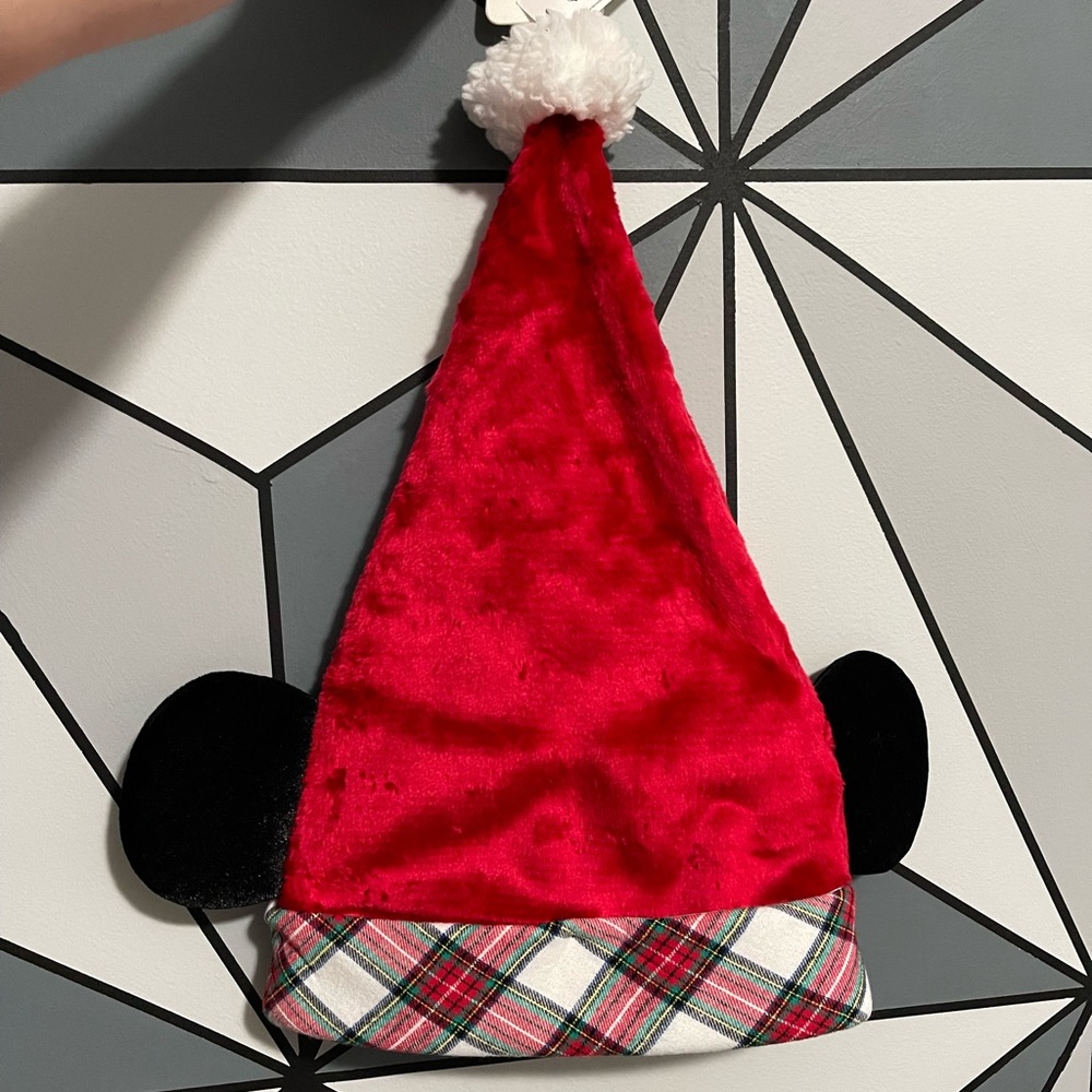 Disney Parks Mickey Mouse Santa Hat